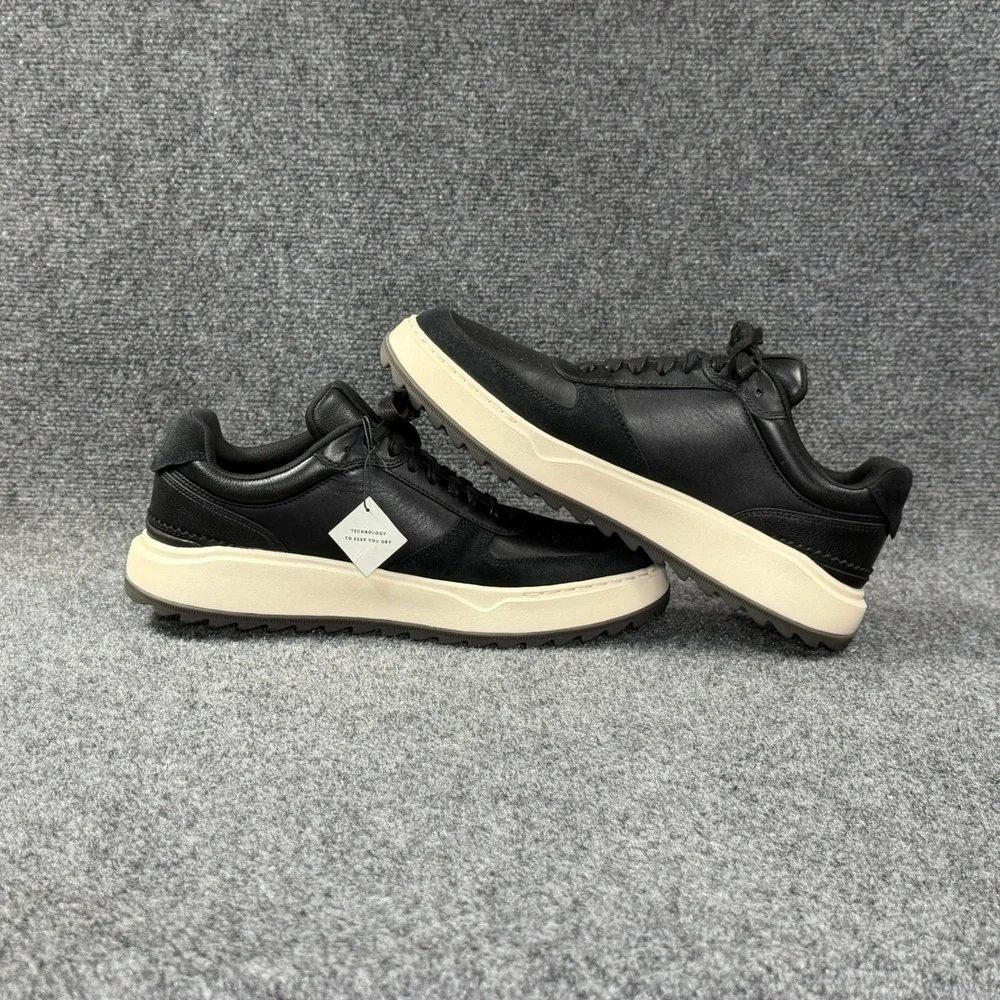 Cole Haan GrandPrø Crossover Waterproof Golf Shoe Mens 10 Black Leather Athletic